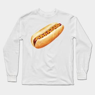 Hot Dog Long Sleeve T-Shirt